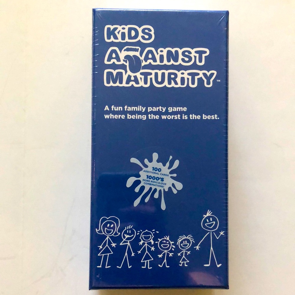 Kids Against Maturity Card New Game